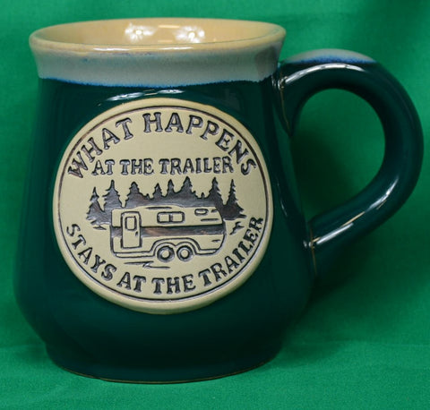 Mug "what happens at the trailer...." - Sparta Country Candles