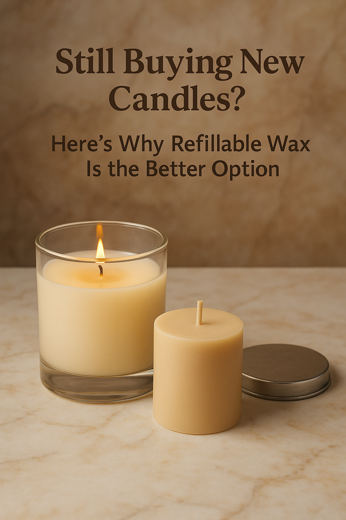 Still Buying New Candles? Here’s Why Refillable Wax Is the Better Option