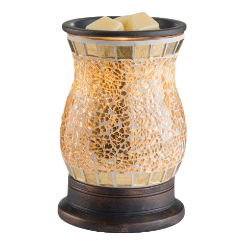 Gilded Glass Illumination Fragrance Warmer - Sparta Country Candles