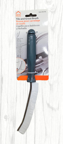 Tile and grout brush