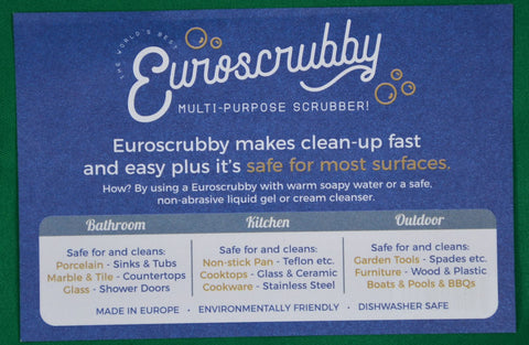 Euroscrubby multi-purpose scrubber - Sparta Country Candles