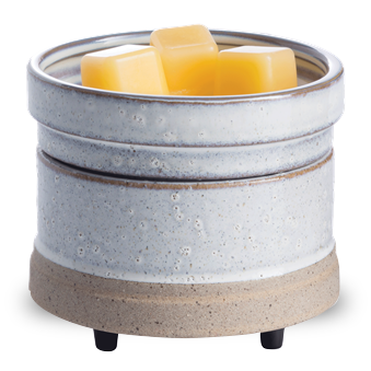 Rustic White Candle Warmer - Sparta Country Candles